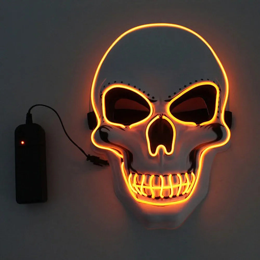 LED Skull Mask 👻 – Stand Out This Halloween