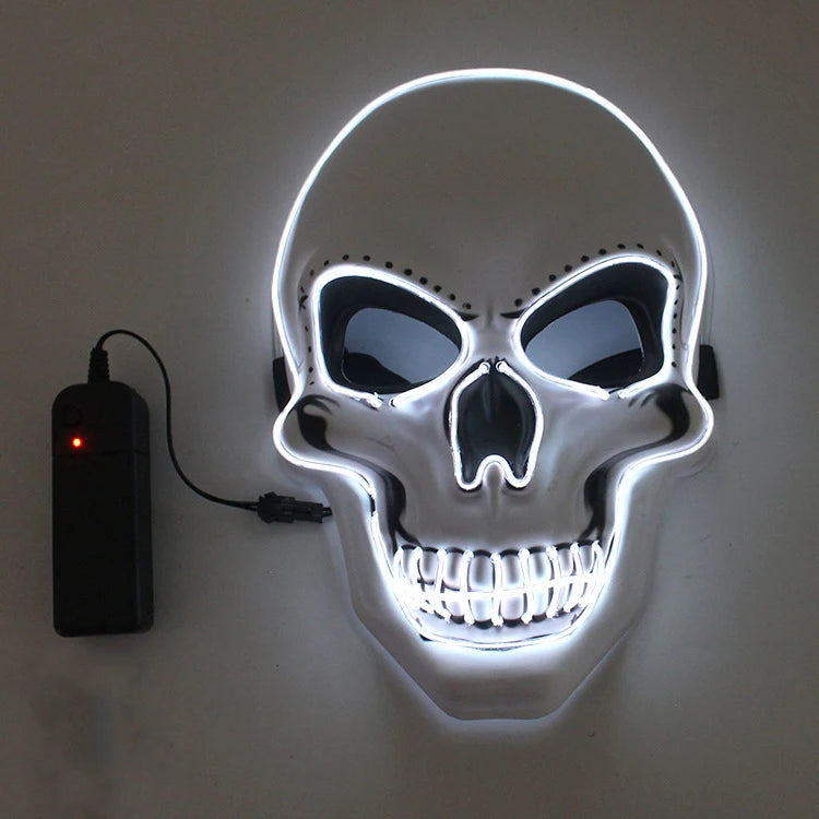 LED Skull Mask 👻 – Stand Out This Halloween