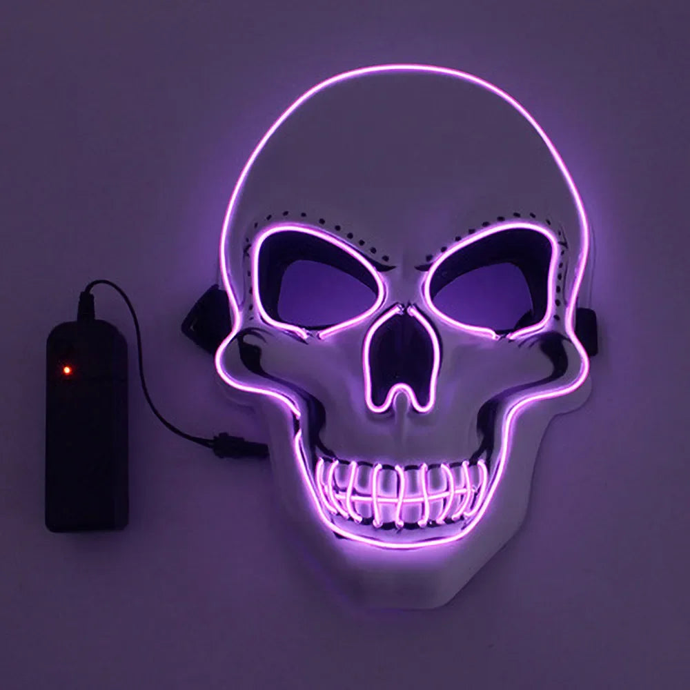 LED Skull Mask 👻 – Stand Out This Halloween